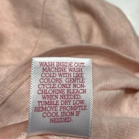 SO Keyhole Ribbed Top Pink Juniors Size M - Picture 4 of 6